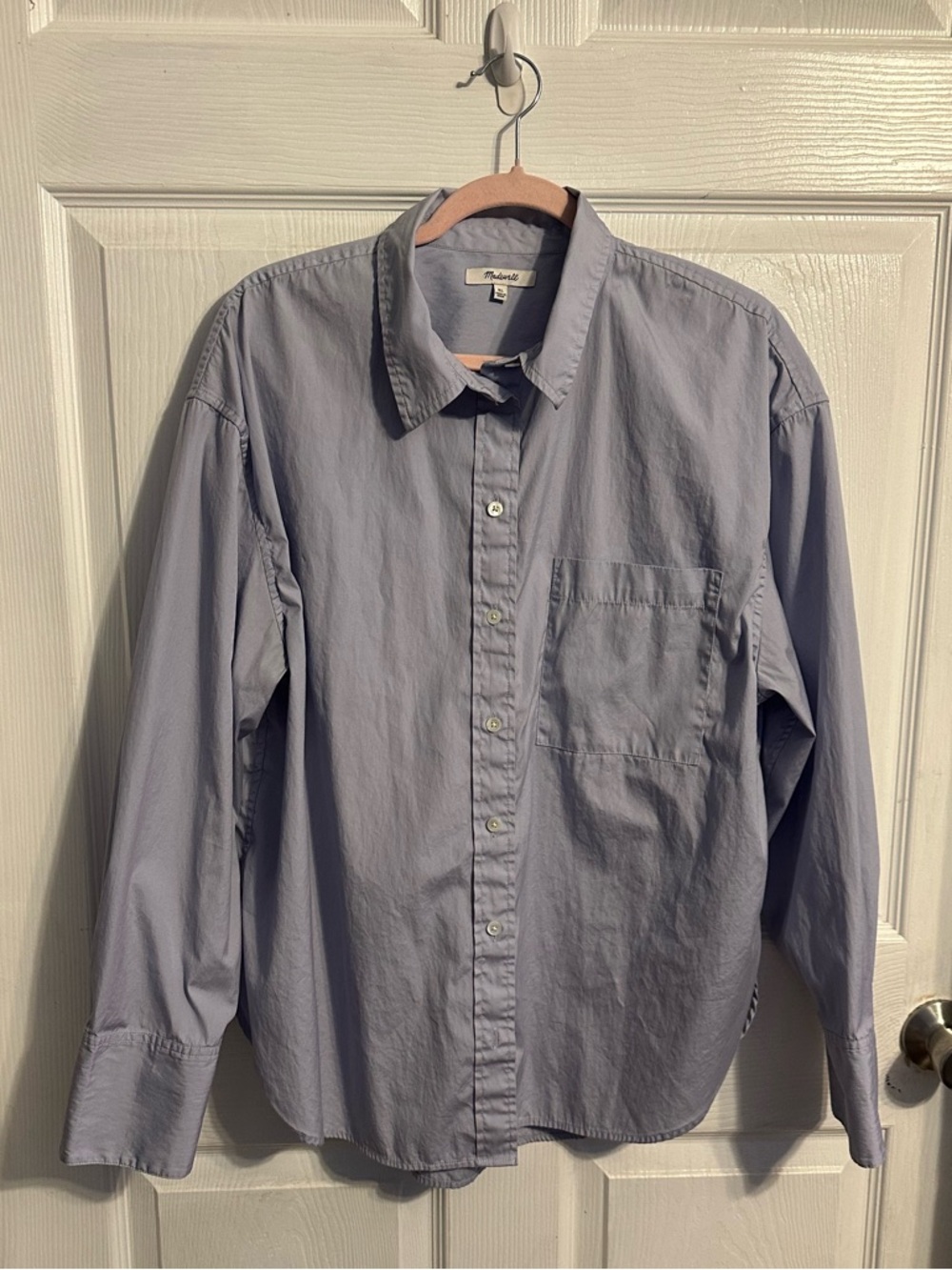 Madewell Light Blue Dress Shirt Button Down